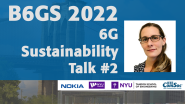 6G Sustainability Talk #2 - Colleen Josephson - 2022 B6GS