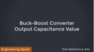 Buck-Boost Converter (Output Capacitance Value)