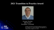 Transition to Practice Award - IEEE CSS Awards 2021