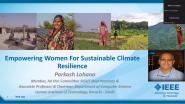 Empowering Women for Sustainable Climate Resilience