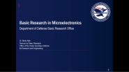 Basic Research in Microelectronics