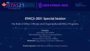 ETHICS 2021 -Role of Ethics Officers and Organizational Ethics Programs