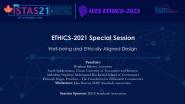 ETHICS-2021 - Well-being and ethically aligned design