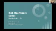 2020 IEEE Healthcare: Blockchain & AI - Kick-off: Medical Devices - Frederic de Vaulx