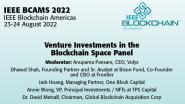 IEEE BCAMS 2022: Venture Investments in the Blockchain Space Panel