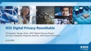 IEEE Future Tech Forum: Digital Privacy Roundtable