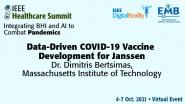 IEEE Healthcare Summit 2021: Keynote - Dr. Dimitris Bertsimas