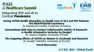 IEEE Healthcare Summit 2021: Panel Speakers - Dr. Barbara Di Camillo, Dr. Arianna Dagliati, Dr. Azadeh Yadollahi, & Dr. Elizabeth Mynatt