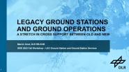 IEEE LEO SatS: Legacy Ground Stations and Ground Operations - Marcin Gnat