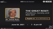 The Great Reset: Pandemic, Society and IEEE SSIT