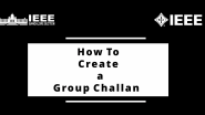 How to Create a Group Challan