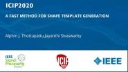 A FAST METHOD FOR SHAPE TEMPLATE GENERATION