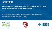 FALSE POSITIVE REMOVAL FOR 3D VEHICLE DETECTION WITH PENETRATED POINT CLASSIFIER