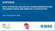 JOINT STATISTICAL AND SPATIAL SPARSE REPRESENTATION FOR ROBUST IMAGE AND IMAGE-SET CLASSIFICATION