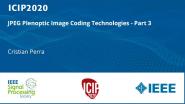 JPEG Plenoptic Image Coding Technologies - Part 3