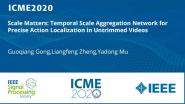 Scale Matters: Temporal Scale Aggregation Network for Precise Action Localization in Untrimmed Videos