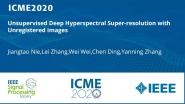 Unsupervised Deep Hyperspectral Super-resolution with Unregistered Images