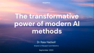 IEEE ICDL 2022 Keynote 4 - The Transformative Power of Modern AI Methods