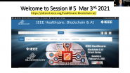 IEEE Healthcare Blockchain AI - Session6 Seg1: Intro