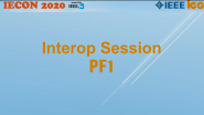 Interop Plug Fest Session 1:  IECON 2020