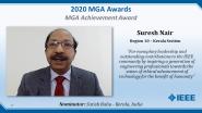 Suresh Nair - IEEE MGA Achievement Award