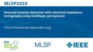 Anomaly location detection with electrical impedance tomography using multilayer perceptrons