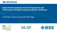 Approximate Gaussian Process Regression and Performance Analysis Using Composite Likelihood
