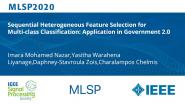 Sequential Heterogeneous Feature Selection for Multi-class Classification: Application in Government 2.0
