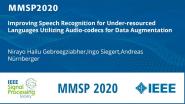Improving Speech Recognition for Under-resourced Languages Utilizing Audio-codecs for Data Augmentation