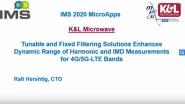 Tunable and Fixed Filtering Solutions Enhances Dynamic Range of Harmonic and IMD Measurements for 4G/5G-LTE Bands