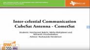 Inter Celestial Communication CubeSat Antenna CometSat