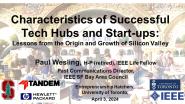 Characteristics of Successful Tech Hubs and Start-ups: Lessons for Toronto from the Origin and Growth of Silicon Valley