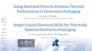 Using Diamond in Advanced Packaging: Current Developments and Status