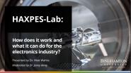 The HAXPES-Lab: How It Works And What It Can Do For The Electronics Industry