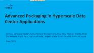 Advanced Packaging In Hyperscale Data Center Applications