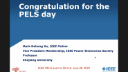 IEEE PELS Day Event in R4-5-6