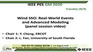 2020 PES GM 8/4 Panel Video: Wind SSO: Real-World Events and Advanced Modeling