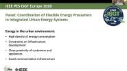 2020 PES ISGT Europe 10/26 Panel Video: Coordination of Flexible Energy Prosumers in Integrated Urban Energy Systems