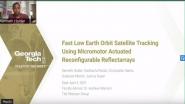 Fast Low Earth Orbit Satellite Tracking using Micromotor Actuated Rotational Reconfigurable Antenna Arrays