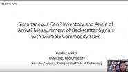B1 Simultaneous Gen2 Inventory and Angle of Arrival Measurement of Backscatter Signals with Multiple Commodity SDRs