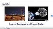 Power Beaming and Space Solar