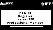Registration Process to Become a Professional Member