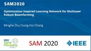 Optimization Inspired Learning Network for Multiuser Robust Beamforming
