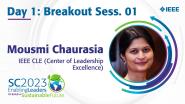 Mousmi Chaurasia - Day 01 Breakout Session 01 - Sections Congress 2023