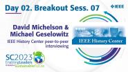 Michelson & Geselowitz - Day 02 Breakout Session 07 - Sections Congress 2023