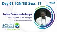 John Funsoadebayo - Day 01 IGNITE Sess. 17 - Sections Congress 2023