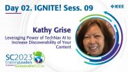 Kathy Grise - Day 02 IGNITE Sess. 09 - Sections Congress 2023