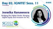 Jeewika Ranaweera - Day 02 IGNITE Sess. 11 - Sections Congress 2023