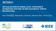 An Evaluation Of Word-Level Confidence Estimation For End-To-End Automatic Speech Recognition