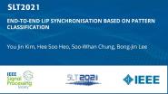 End-To-End Lip Synchronisation Based On Pattern Classification